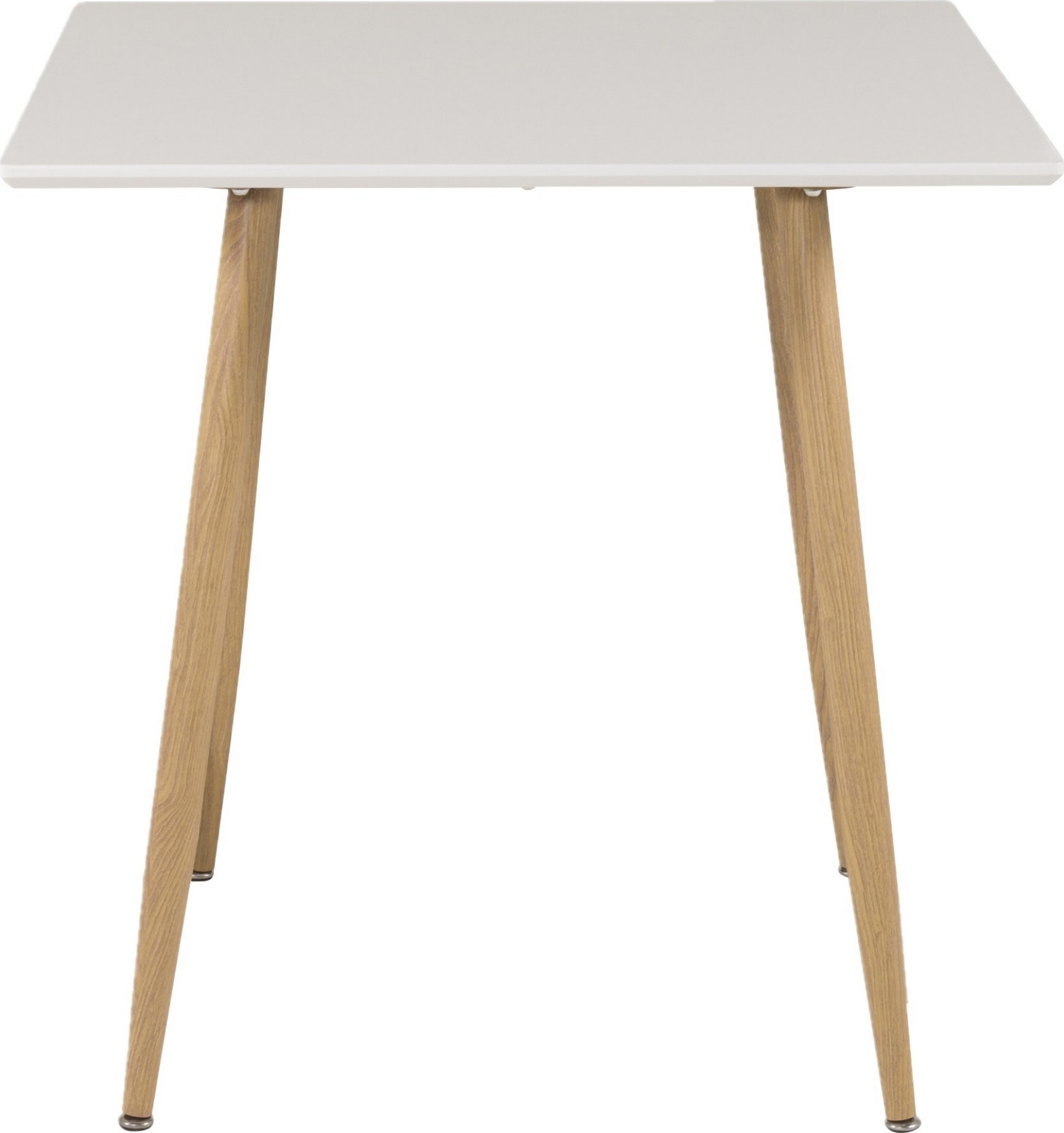 Bridge Esstisch 75 cm - Wei�/Eiche