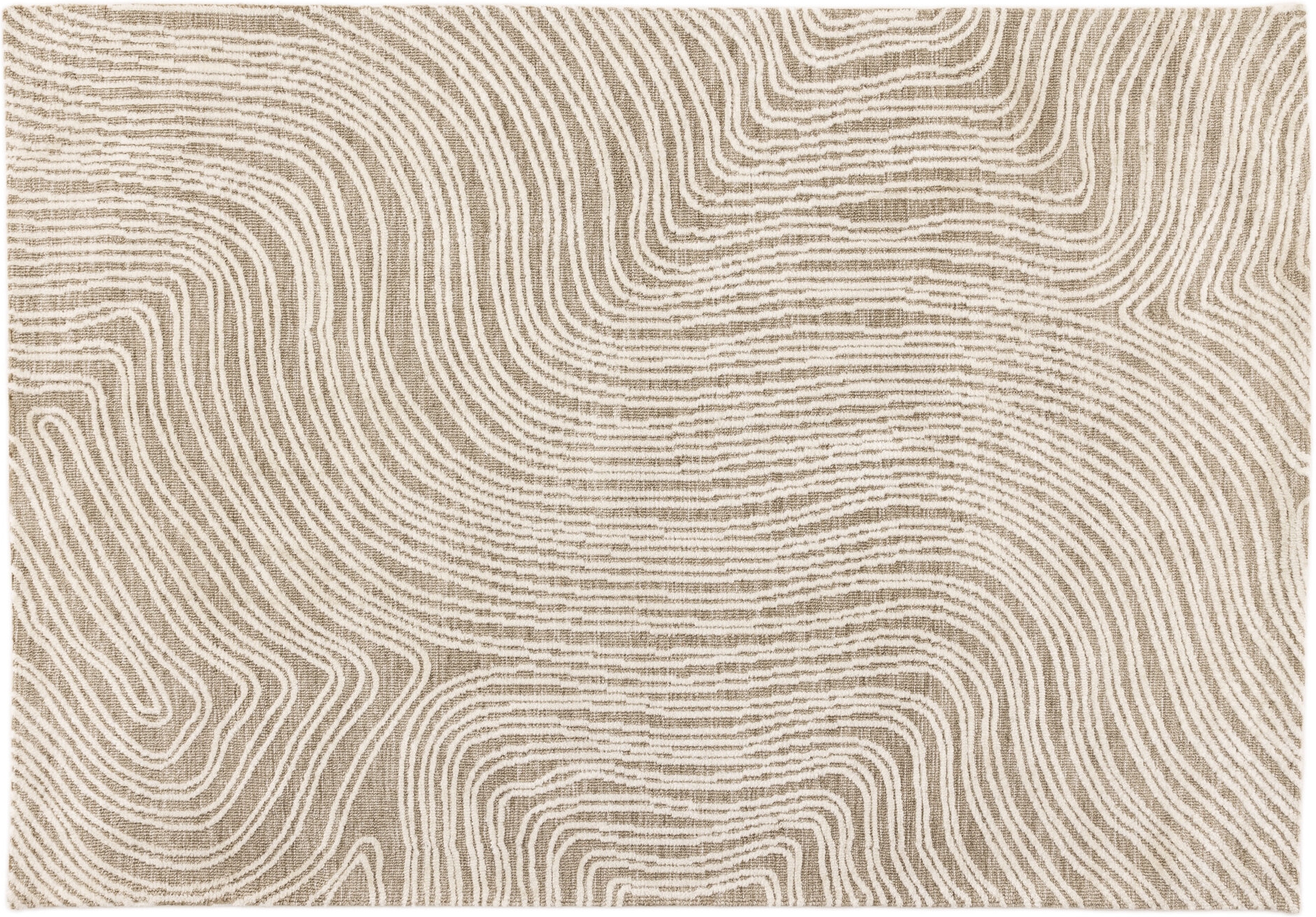 Mittelgroßer Teppich 395 x 295 cm - Beige/Elfenbein Mittelgroßer Teppich 395 x 295 cm - Beige/Elfenbein