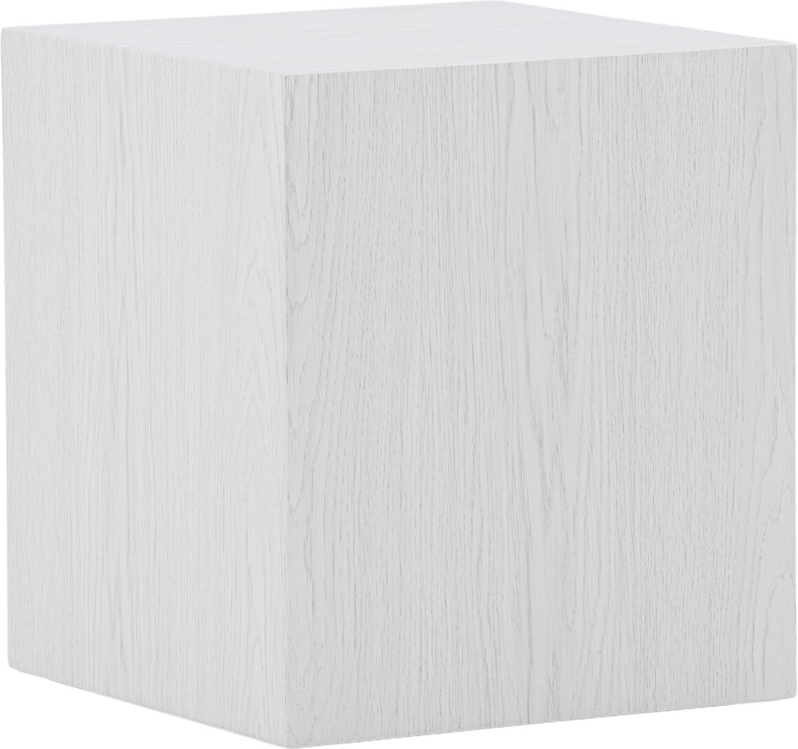 York Couchtisch 40 x 40 cm - Wei� get�ncht