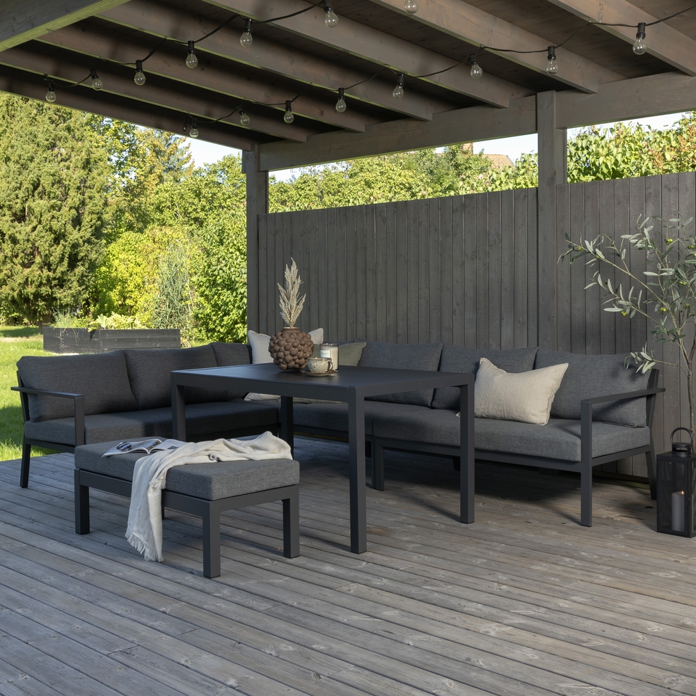 Ramos Ecksofagruppe - Schwarz/Grau