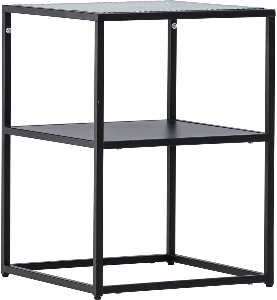 Sao Paulo Beistelltisch 40 x 40 cm - Schwarz Sao Paulo Beistelltisch 40 x 40 cm - Schwarz