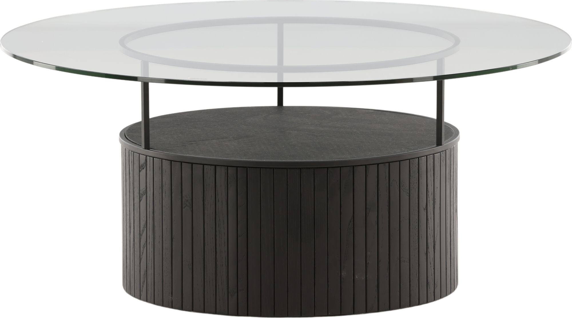 Bovall Couchtisch �90 cm - Schwarz