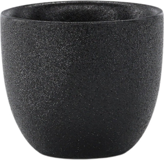 Wabi-Sabi-Eierbecher - Schwarz