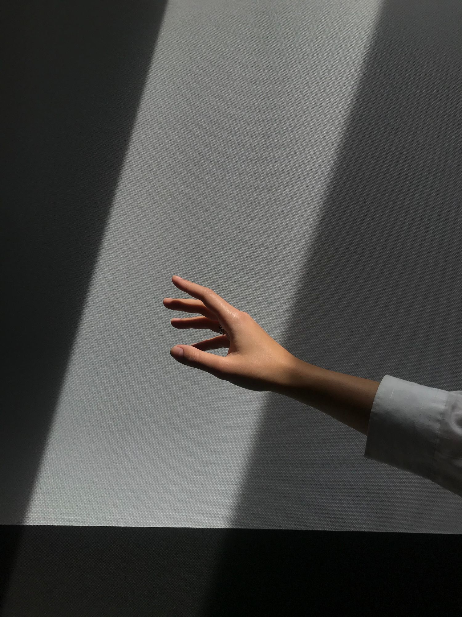 Poster - Ausgreifende Hand