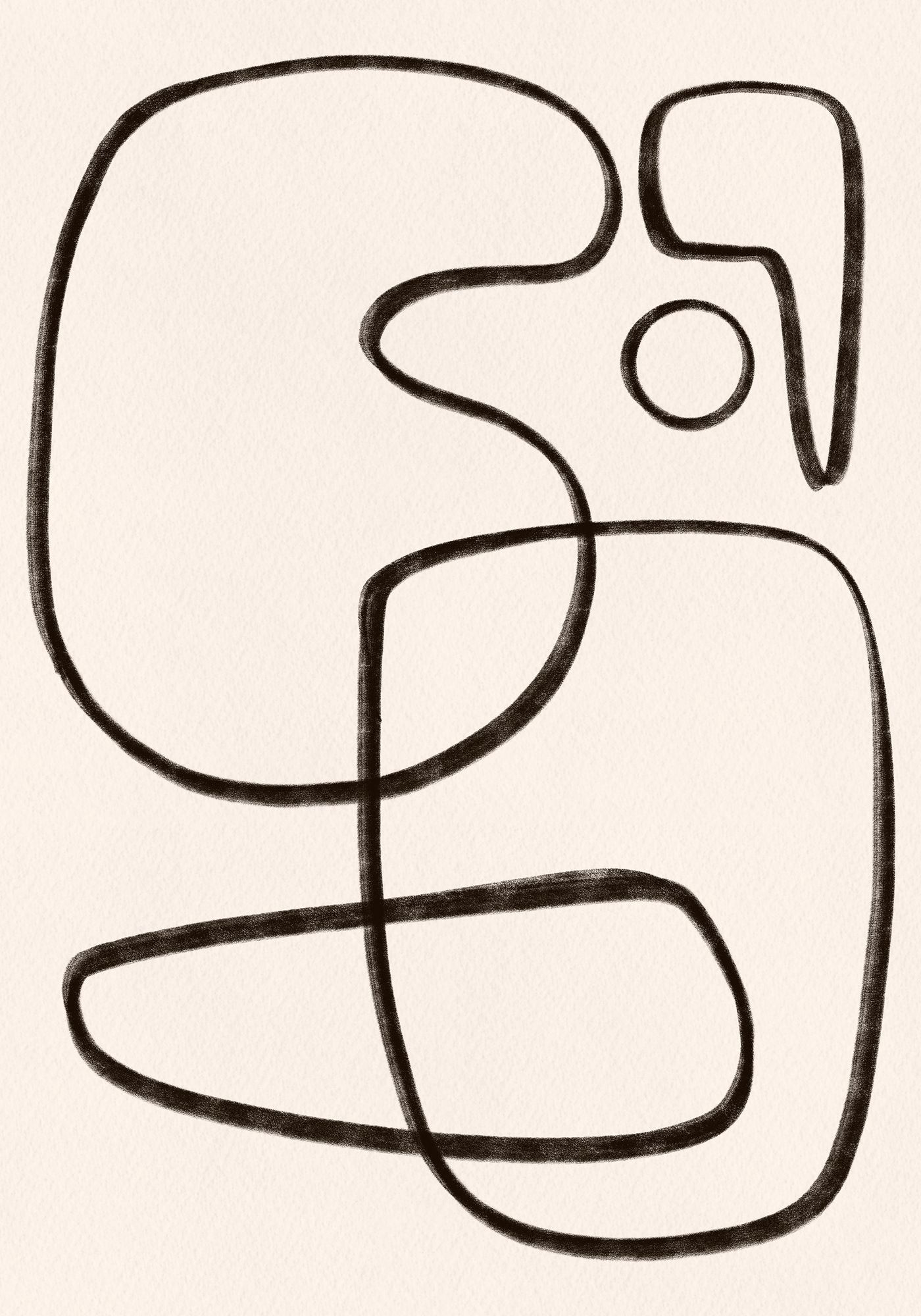 Poster - Strichzeichnungen Poster - Strichzeichnungen