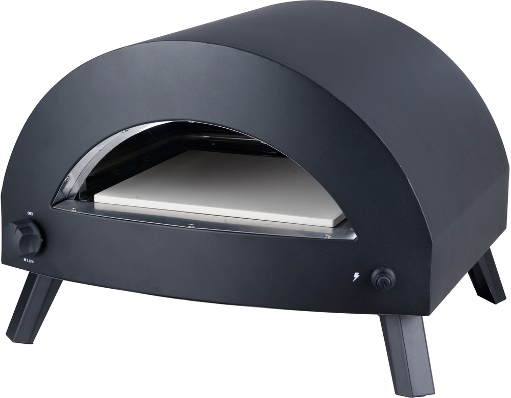 Bukom Pizzaofen - Schwarz/Silber Bukom Pizzaofen - Schwarz/Silber