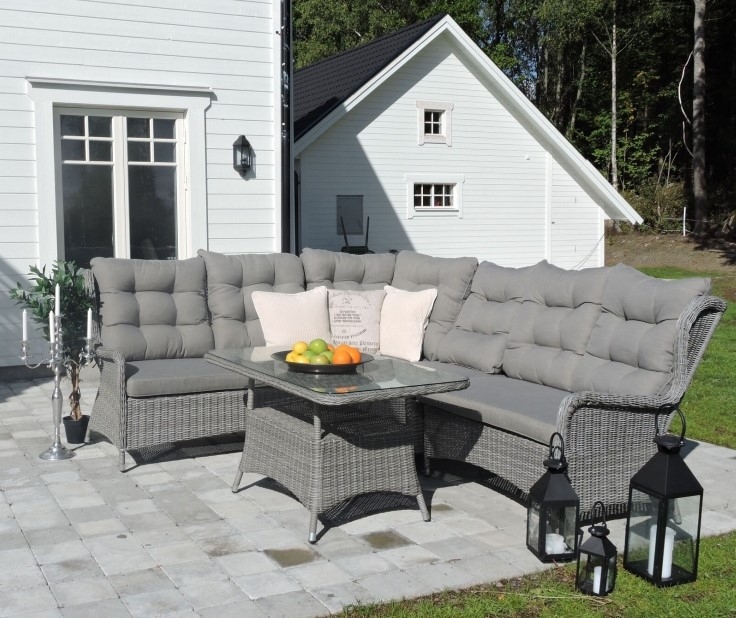 Washington Lounge Gruppe 3 - Grau