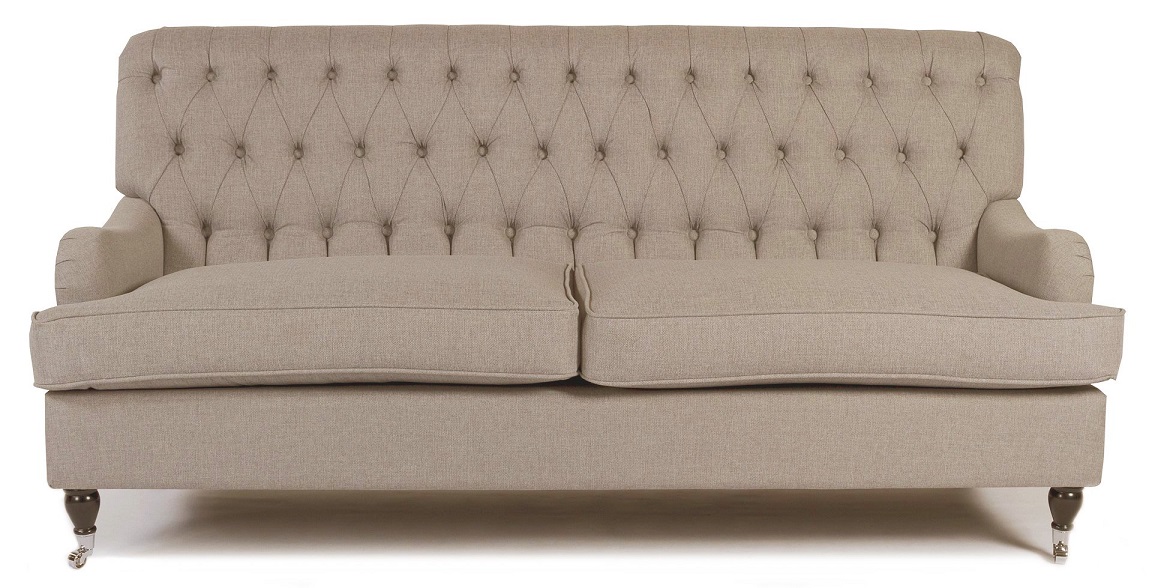 Howard Hamilton Southampton 3-Sitzer Sofa 195 cm - Beige