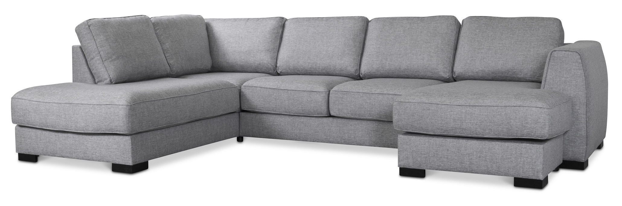 Optus Doppel-Diwan in U-Form - Links + M�belf��e