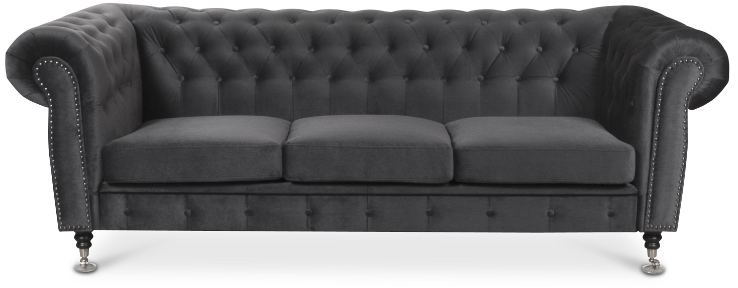 Chesterfield Cambridge Deluxe 3-Sitzer Sofa - Farbe w�hlbar!