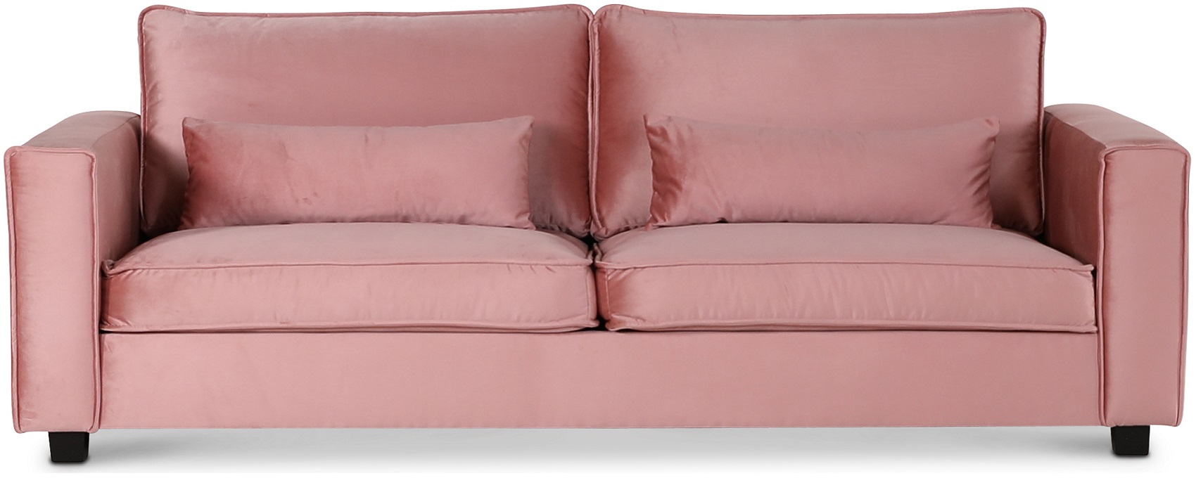 Adore Lounge Sofa 4-Sitzer Sofa - Dusty Pink (Samt) Adore Lounge Sofa 4-Sitzer Sofa - Dusty Pink (Samt)