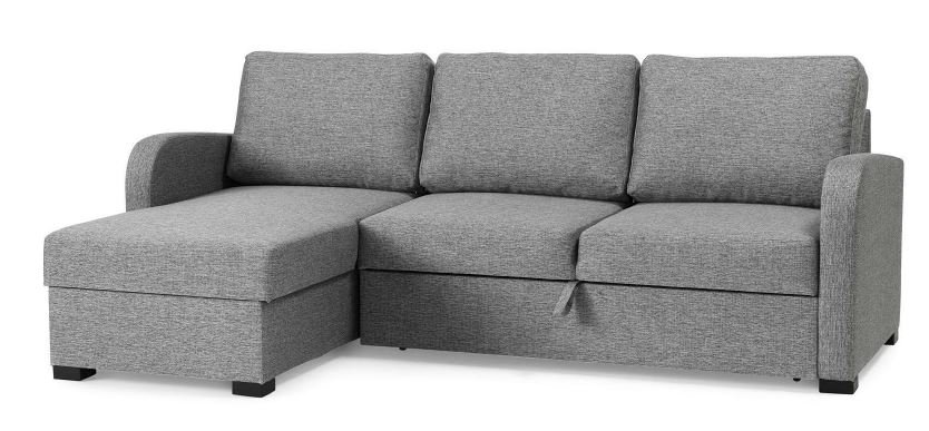 Anbaubares Schlafsofa Bari mit Stauraum - Farbe nach Wahl Anbaubares Schlafsofa Bari mit Stauraum - Farbe nach Wahl