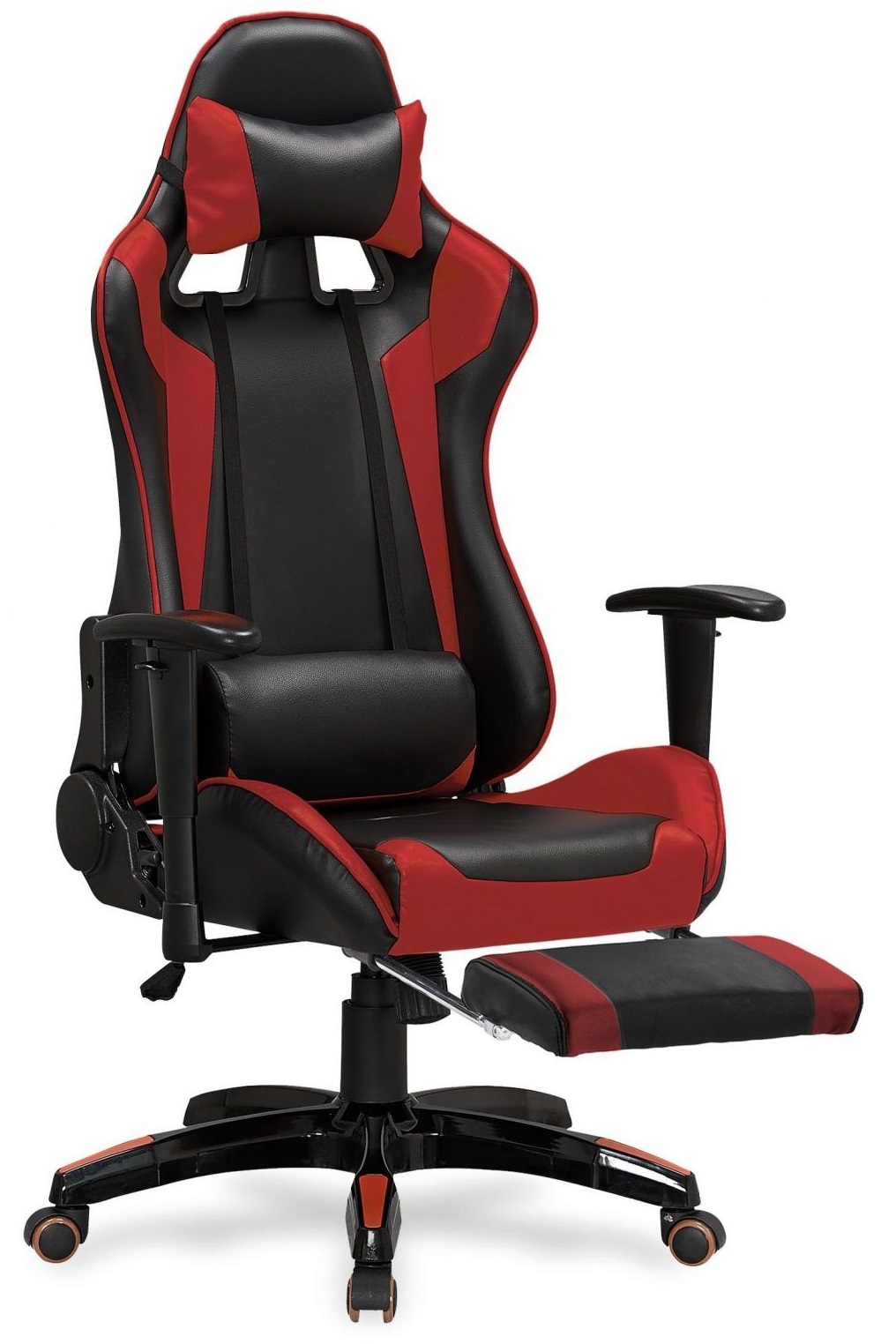 Jayde Gaming-Stuhl Deluxe - Schwarz/Rot