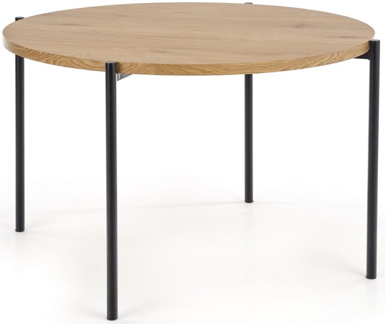 Tanzi Esstisch �120cm - Eiche/schwarz