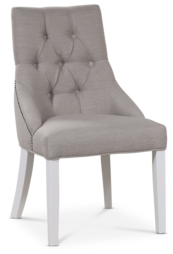 Tuva Europa - Esszimmerstuhl mit Handgriff (Beige/wei�)