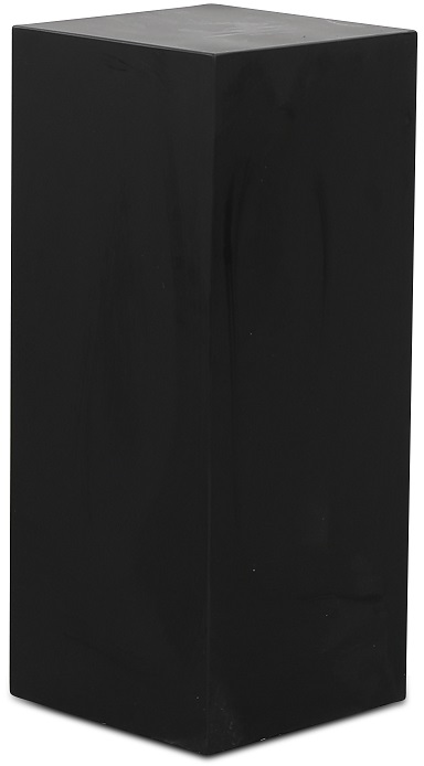 Piedestal LineDesign Wood 60 cm - schwarz