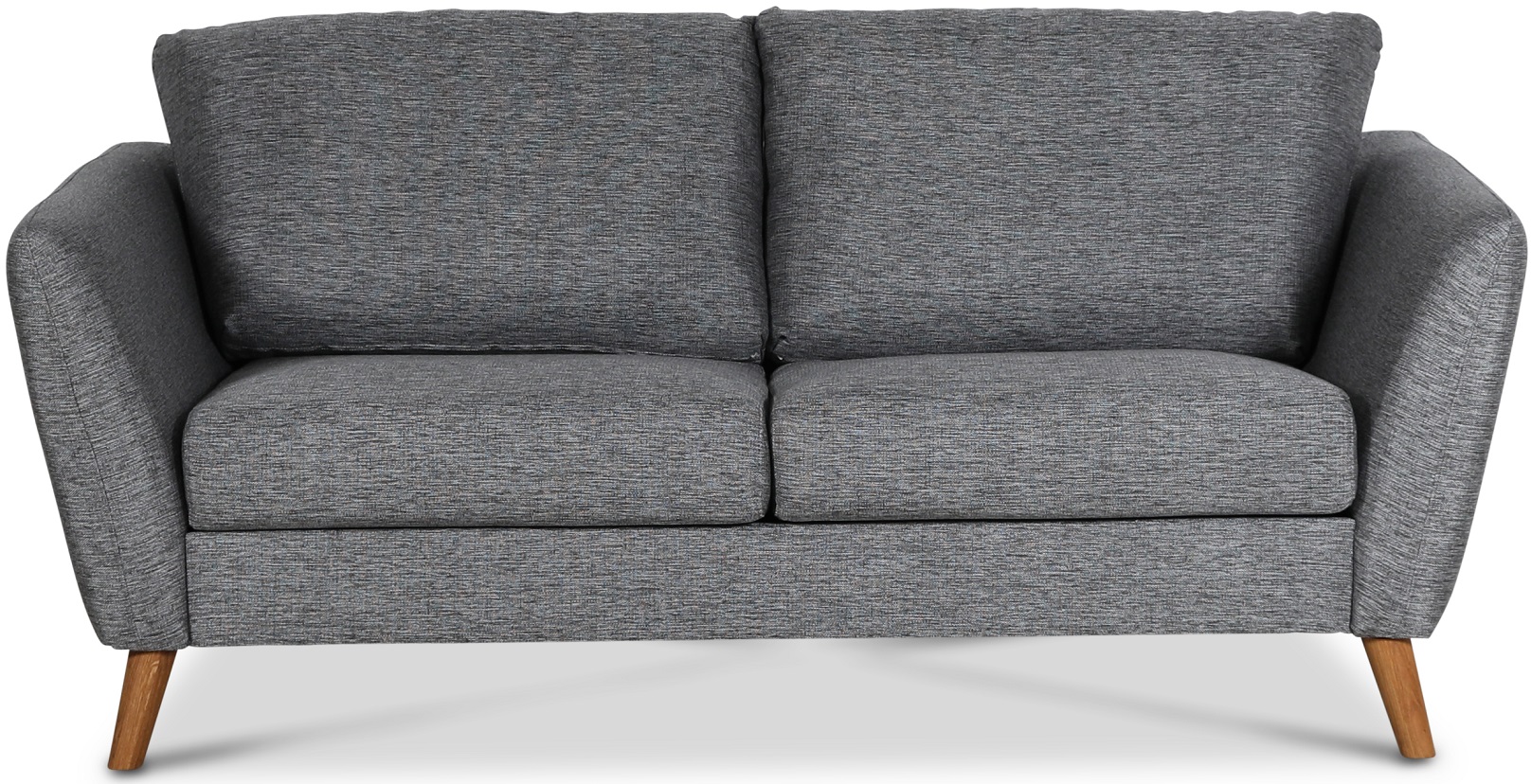 Country 2-Sitzer Sofa - Grau (Stoff)