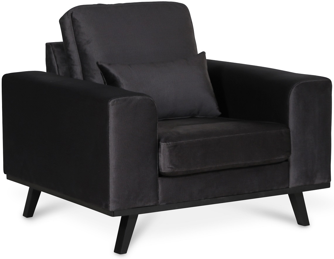 Ranger Sessel - Anthrazitgrau (Samt) Ranger Sessel - Anthrazitgrau (Samt)