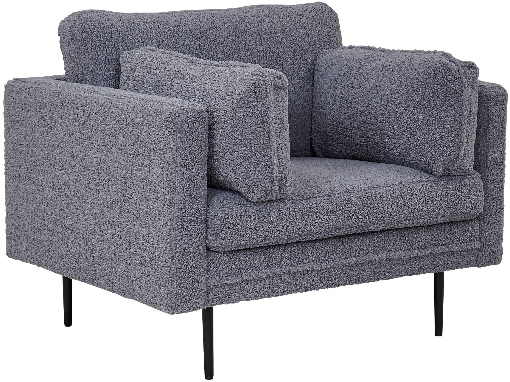 Savanna-Sessel - Grauer Teddy