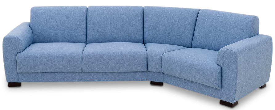 Coco gebogenes 4-Sitzer-Sofa - jede Farbe! Coco gebogenes 4-Sitzer-Sofa - jede Farbe!