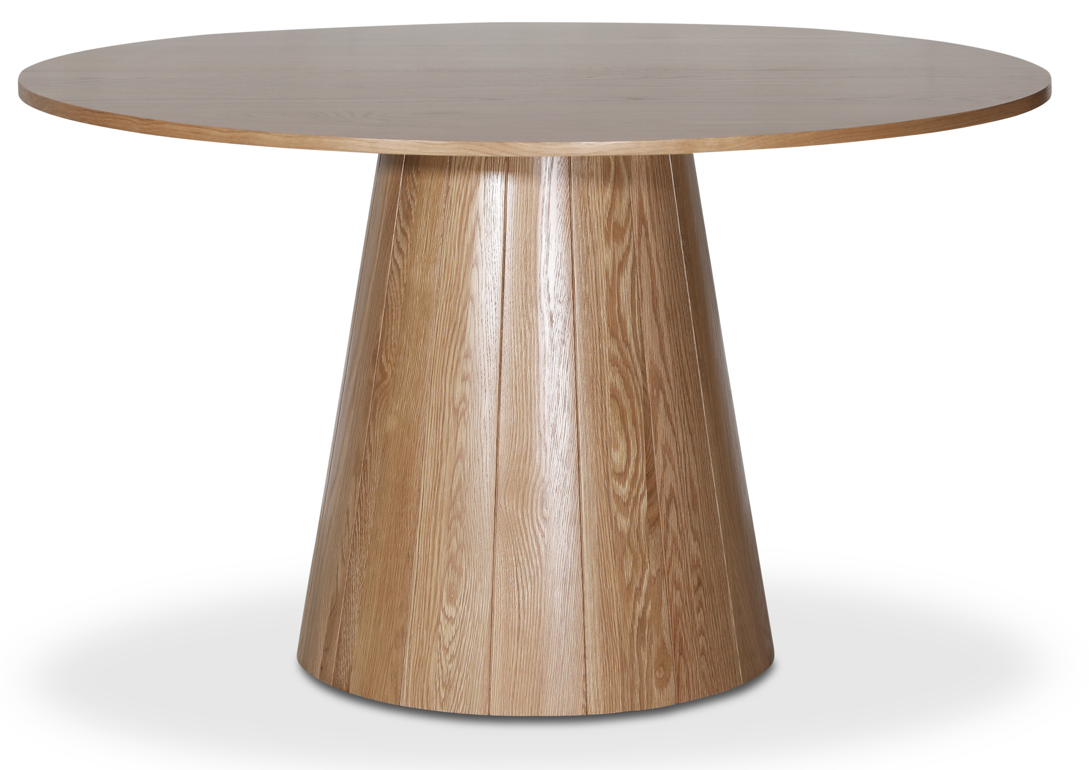 Cone runder Esstisch Ø130 cm - Whitewash Cone runder Esstisch Ø130 cm - Whitewash