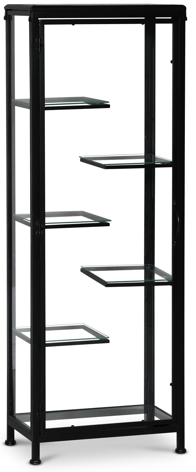 Winchester-Schrank aus Glas (Glasst�nder) - Schwarz / Glas