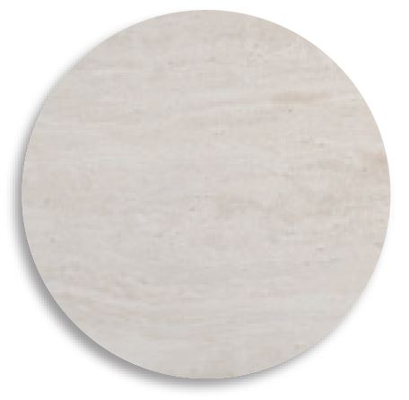 Tischplatte aus Travertin - �105 cm