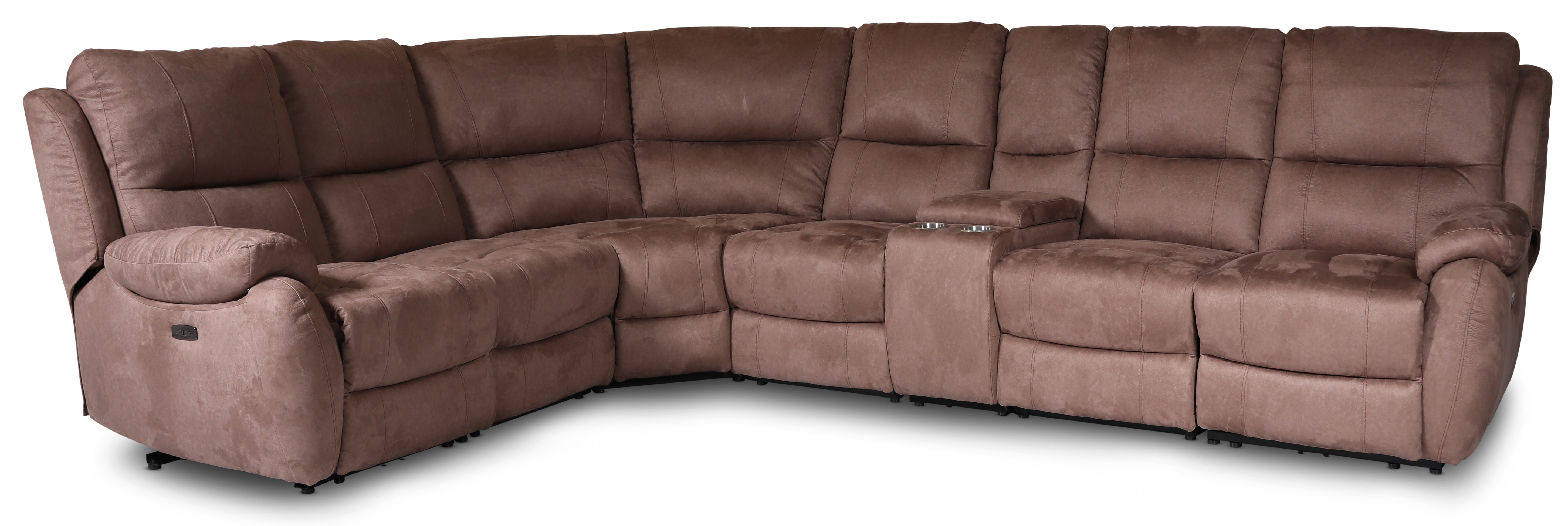 Relaxsofa Ecksofa - 5-Sitzer elektrische Steuerung