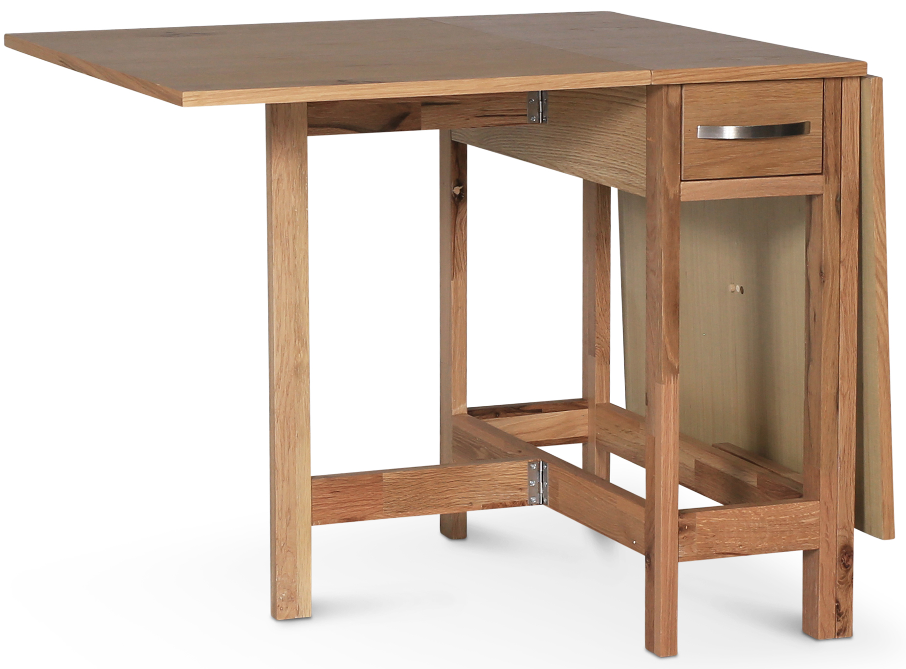 Klapptisch 30/90/150 x 80 cm - Eichenfurnier + M�belreinigung