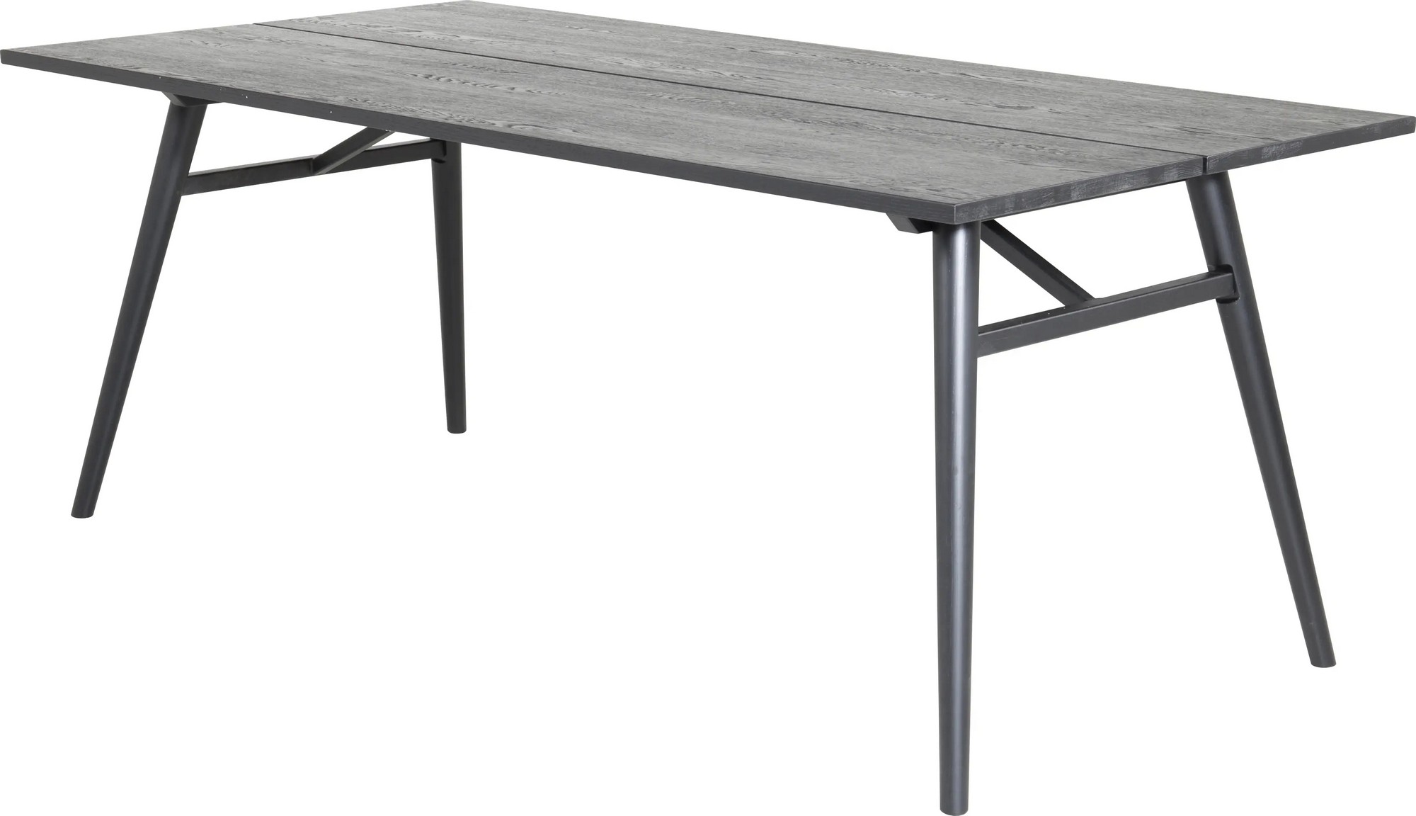 Schlanker Esstisch 195 cm - Schwarz Schlanker Esstisch 195 cm - Schwarz