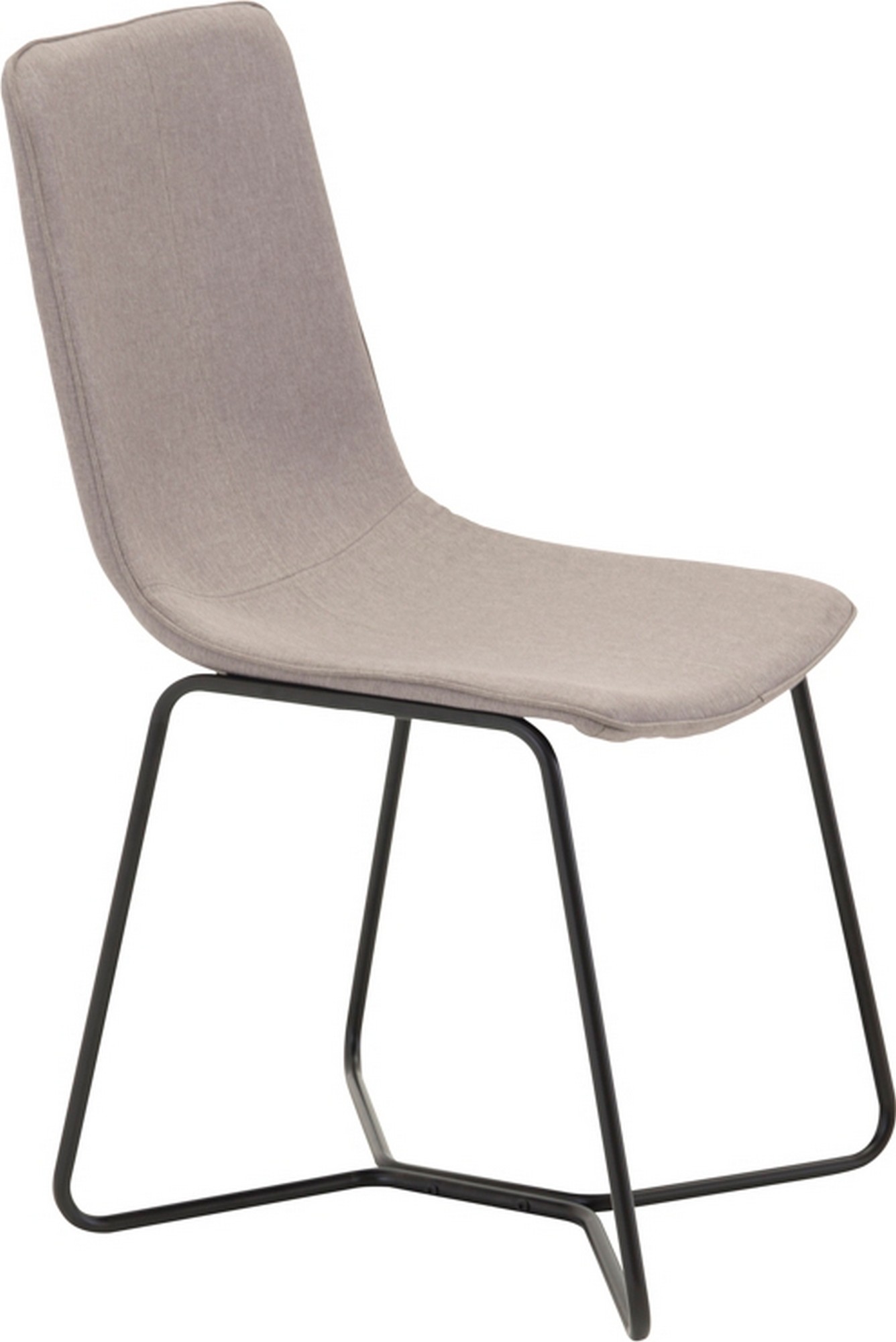 Malcolm Esszimmerstuhl - Grau/Schwarz