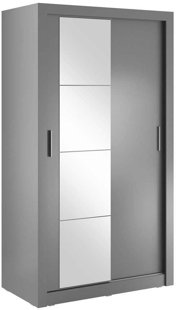Mervyn Kleiderschrank 120 - Grau