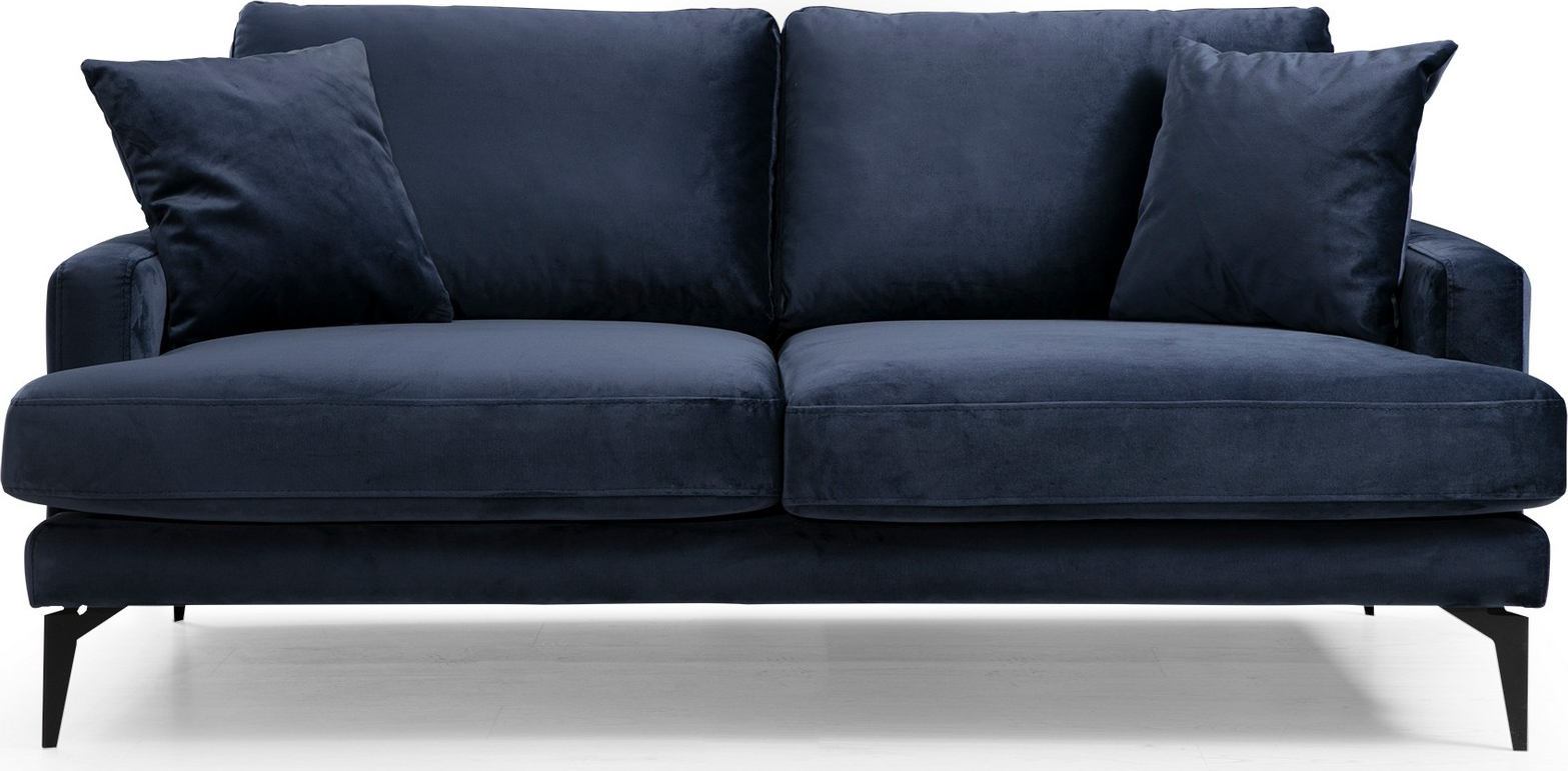 Papira 2-Sitzer-Sofa - Marineblau