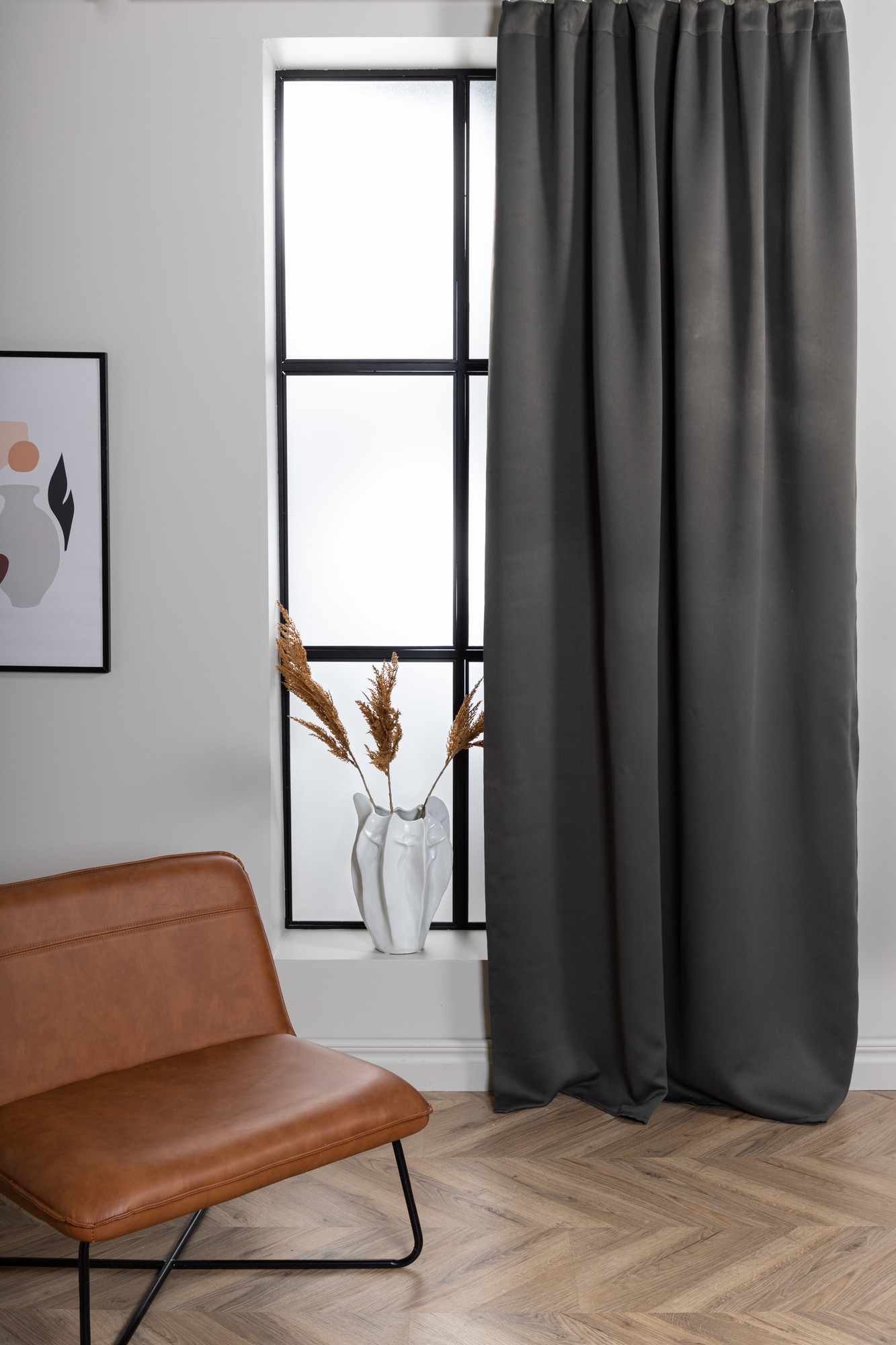 Vorhang Glenn - Dunkelgrau
