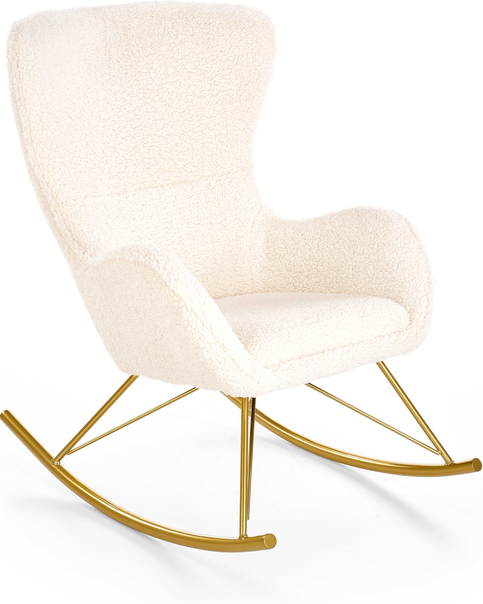 Doro Schaukelstuhl - Cremewei�/Gold