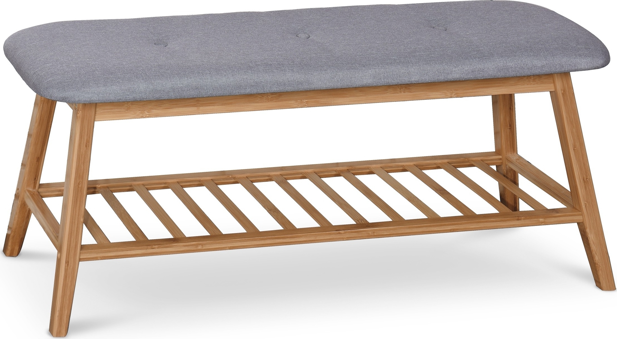Werden Sie eine Bank mit grauem Kissen 100 cm