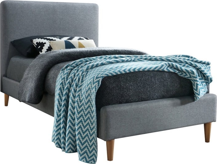 Acoma Bettrahmen 90x200 cm - Grau