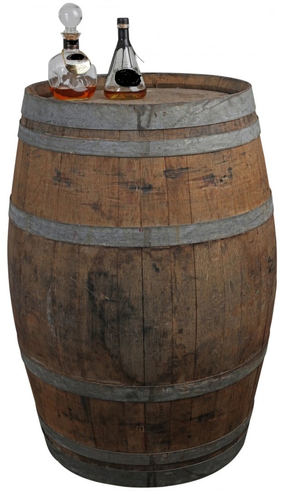 D�nner Bartisch aus Eiche im Vintage-Stil + M�belf��e