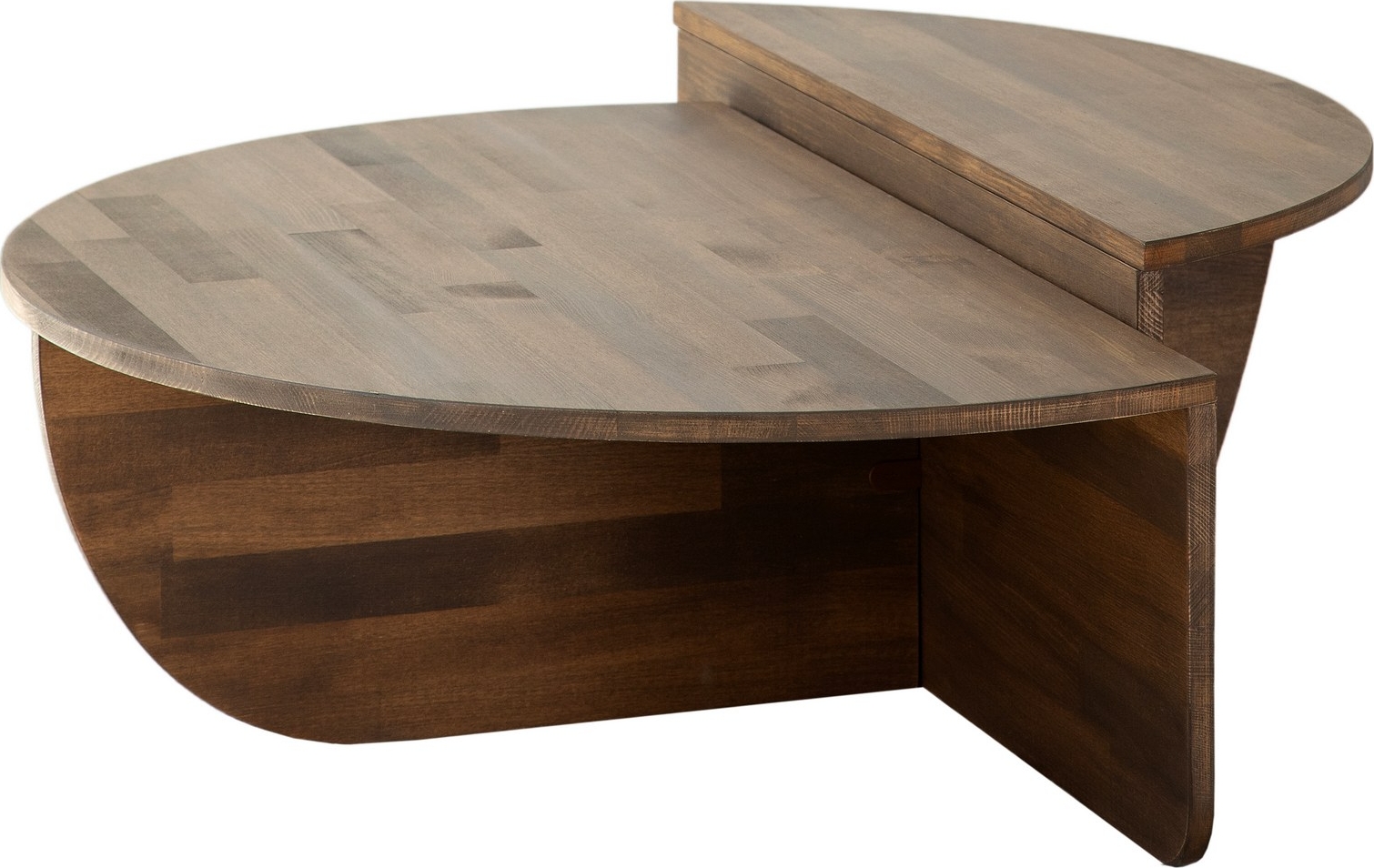 Podium 2 Couchtisch in Walnuss 90 x 90 cm