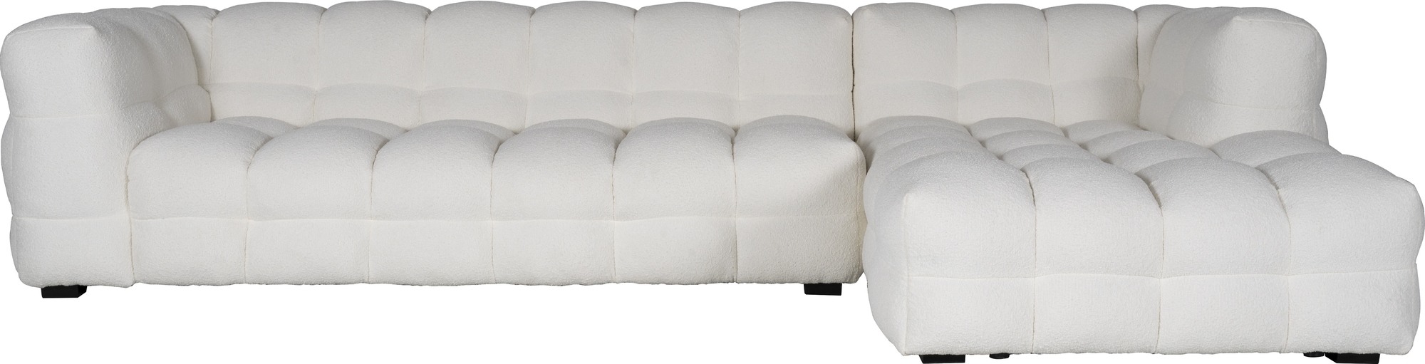 Schlafsofa im klobigen Design