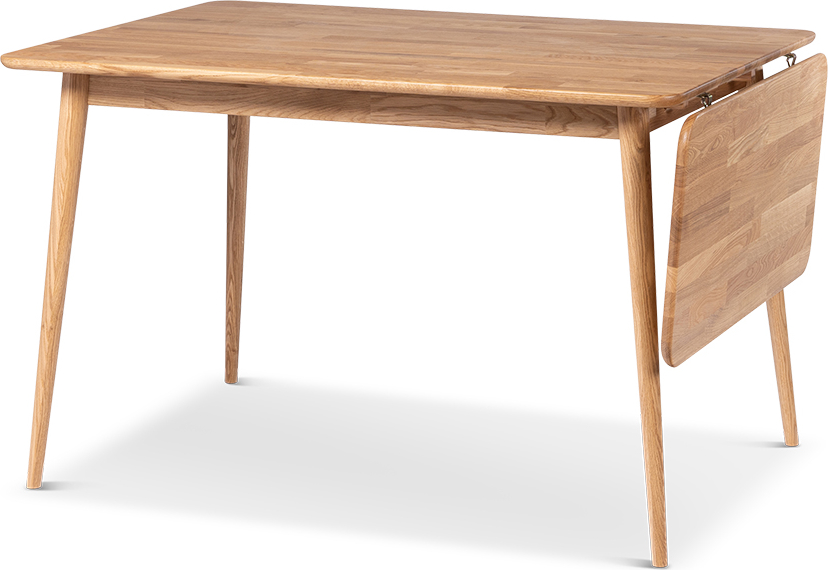 Alborg Esstisch 120-160x80 cm - Natur