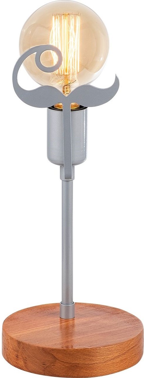 Beami Tischlampe - Nussbaum/Silber Beami Tischlampe - Nussbaum/Silber