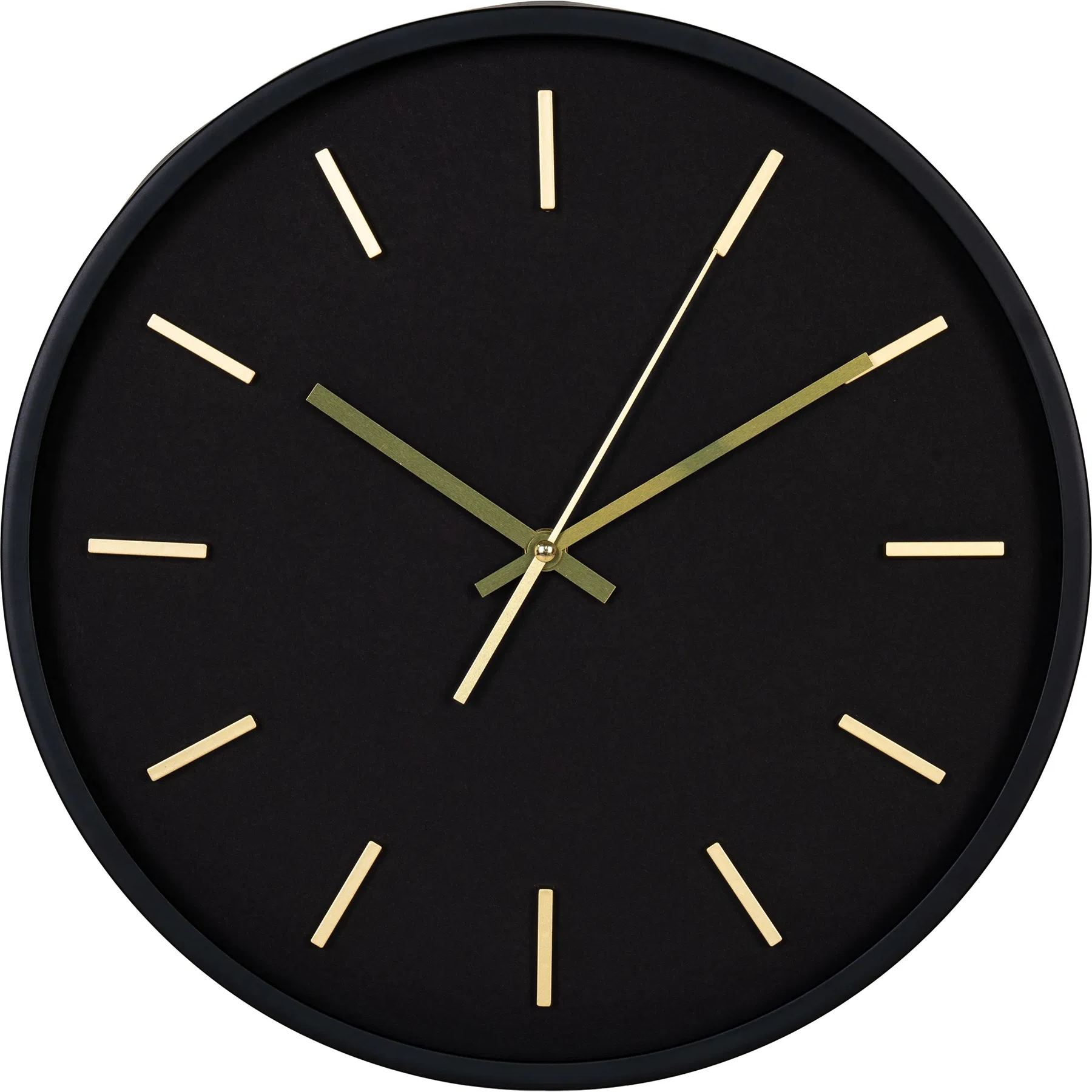 Kensington-Wanduhr - Schwarz