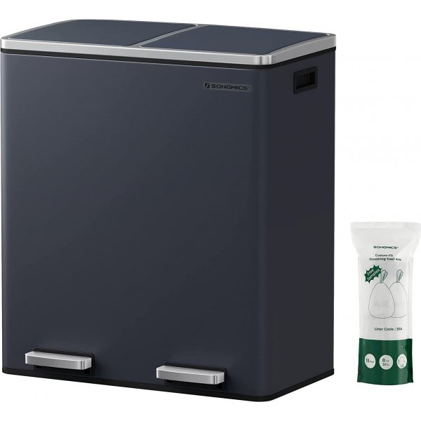 Daloa Mlleimer 60 l - Grau