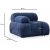 Petite 3-Sitzer-Sofa - Blau