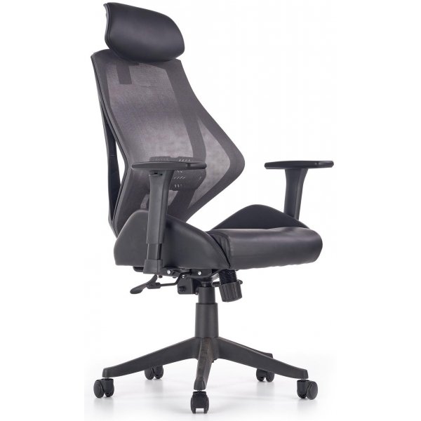 Brostuhl Terry - Schwarz/Grau + Fleckentferner fr Mbel