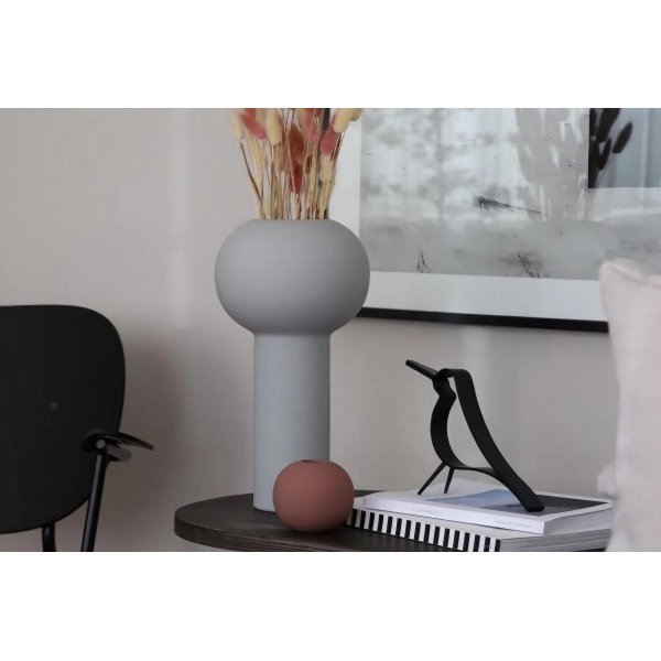 Glimmervase - Grau Glimmervase - Grau