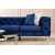 Como 3-Sitzer-Sofa - Marineblau