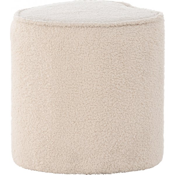 Herz-Pouf - Beige Teddy Herz-Pouf - Beige Teddy