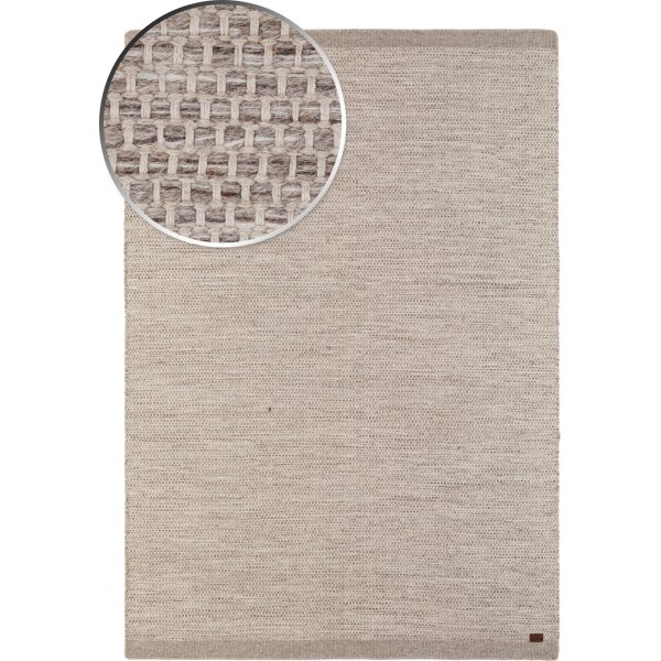 Getufteter handgewebter Wollteppich aus Leinen Getufteter handgewebter Wollteppich aus Leinen